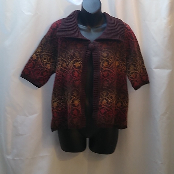 dnky jeans warm color cardigan - Picture 1 of 8